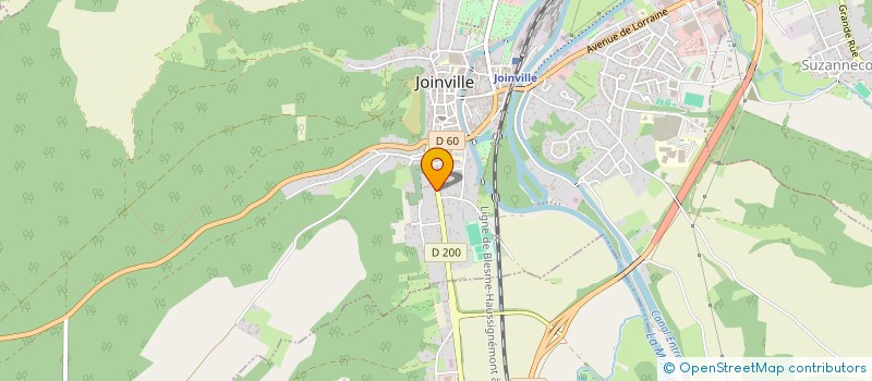 localisation de l'entreprise MONSIEUR PHILIPPE CUGNY à JOINVILLE