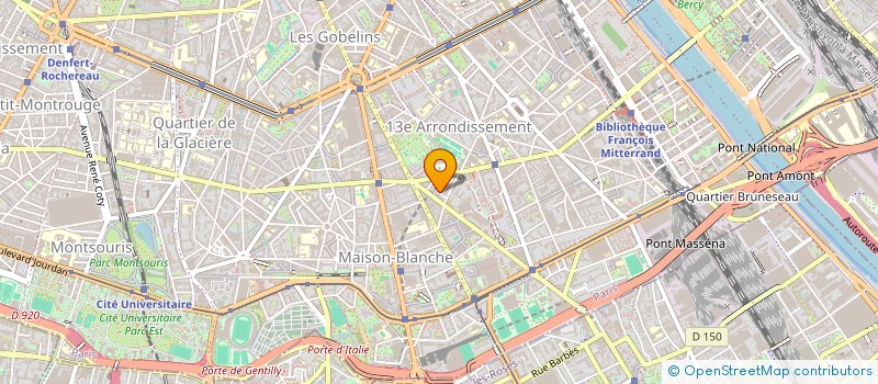 localisation de l'entreprise MONSIEUR PHILIPPE CUMER  PARIS