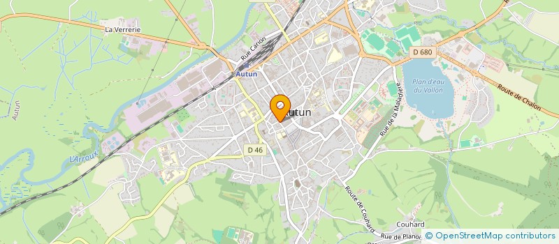 localisation de l'entreprise MONSIEUR PHILIPPE CURTIL à AUTUN