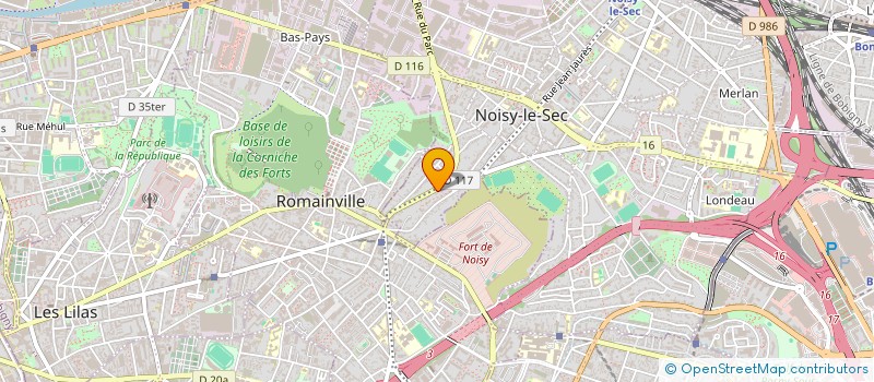 localisation de l'entreprise MONSIEUR PHILIPPE CUSSE  NOISY-LE-SEC