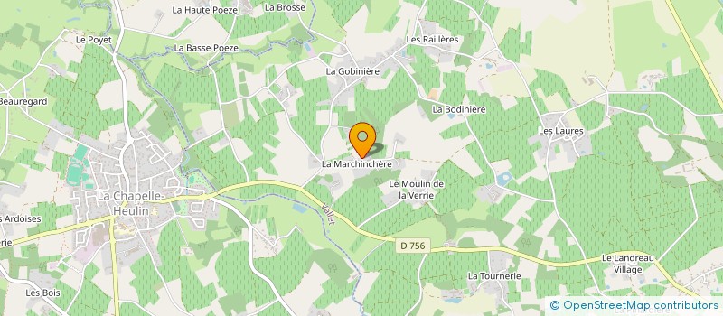 localisation de l'entreprise MONSIEUR PHILIPPE CUSSONNEAU à VALLET
