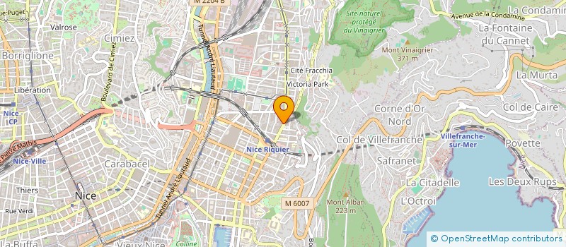 localisation de l'entreprise MONSIEUR PHILIPPE CUYVERS  NICE