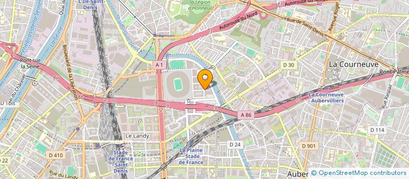 localisation de l'entreprise MONSIEUR PHILIPPE CZIGANJ à SAINT-DENIS