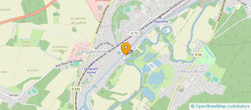 localisation de l'entreprise MONSIEUR PHILIPPE D'ANDRADE à LONGUEIL-ANNEL