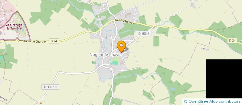 localisation de l'entreprise MONSIEUR PHILIPPE D'ARAM DE VALADA à NOGENT-LE-PHAYE