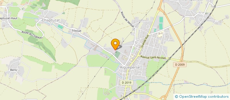 localisation de l'entreprise MONSIEUR PHILIPPE DA CONCEICAO  AIGUEPERSE