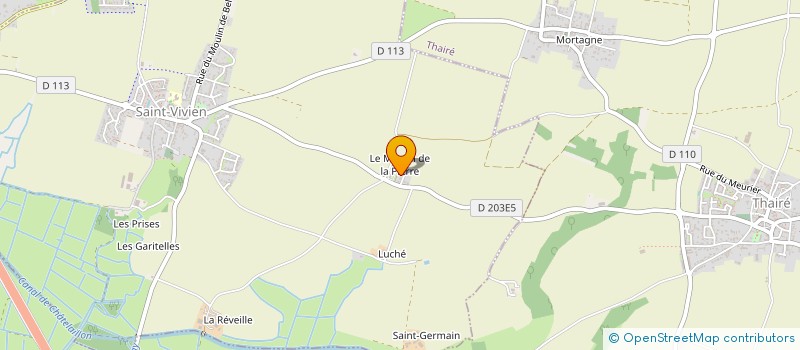 localisation de l'entreprise MONSIEUR PHILIPPE DA SILVA  SAINT-VIVIEN