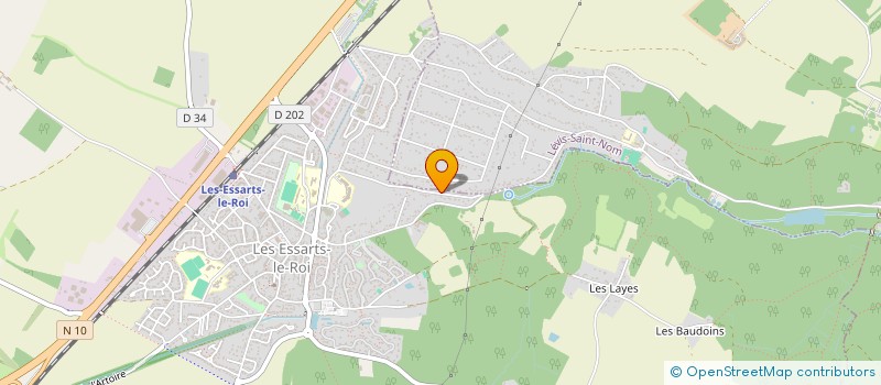 localisation de l'entreprise MONSIEUR PHILIPPE DA SILVA à LES ESSARTS-LE-ROI