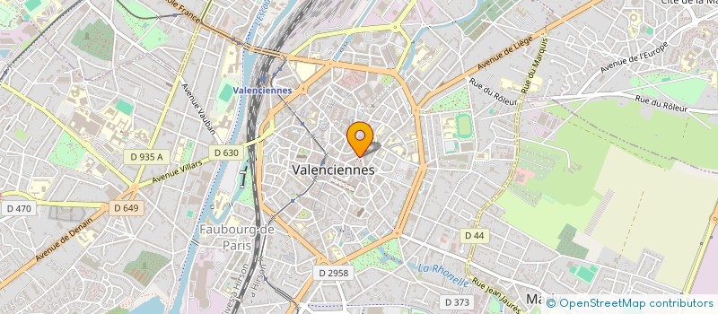 localisation de l'entreprise MONSIEUR PHILIPPE DA SILVA DUARTE à VALENCIENNES