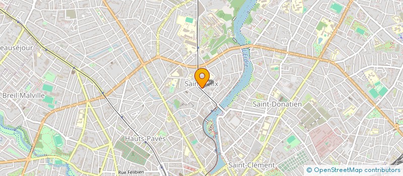 localisation de l'entreprise MONSIEUR PHILIPPE DABEAUX à NANTES