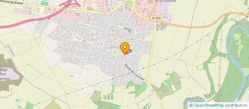 localisation de l'entreprise MONSIEUR PHILIPPE DAFFIX à ISSOIRE