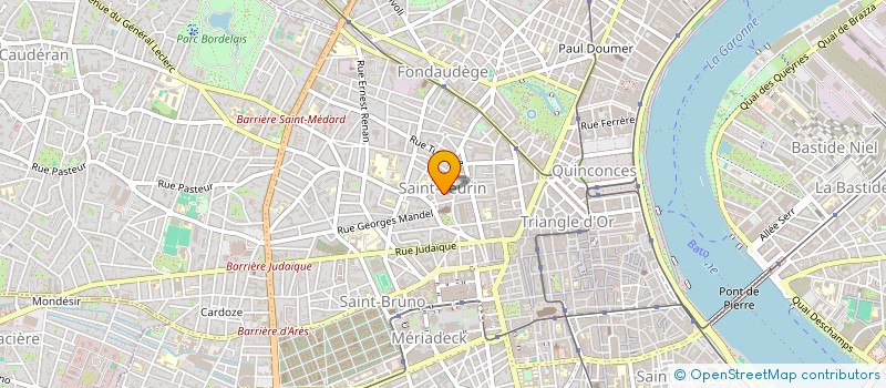 localisation de l'entreprise MONSIEUR PHILIPPE DAILLY  BORDEAUX