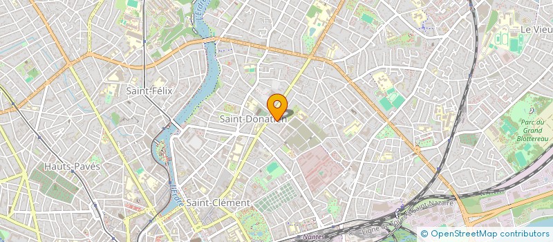 localisation de l'entreprise MONSIEUR PHILIPPE DAJAS à NANTES