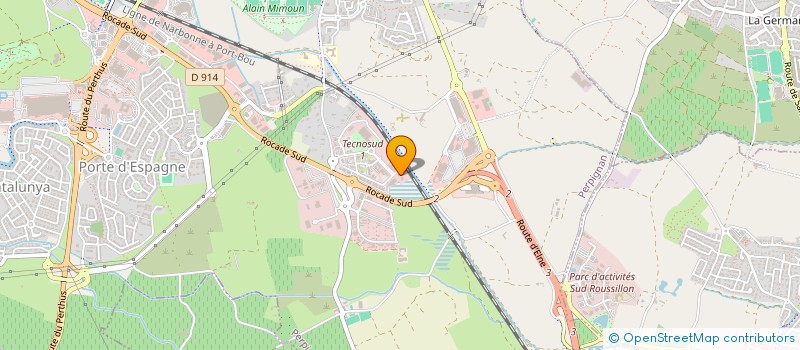 localisation de l'entreprise MONSIEUR PHILIPPE DALMAU  PERPIGNAN