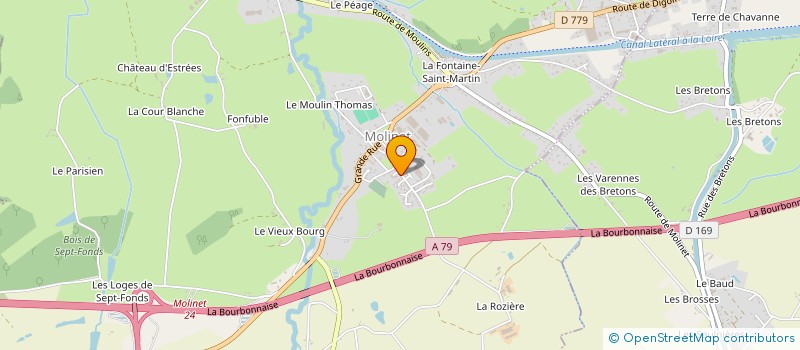 localisation de l'entreprise MONSIEUR PHILIPPE DAMBONVILLE à COULANGES