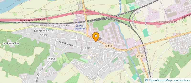 localisation de l'entreprise MONSIEUR PHILIPPE DAMERON à EPONE