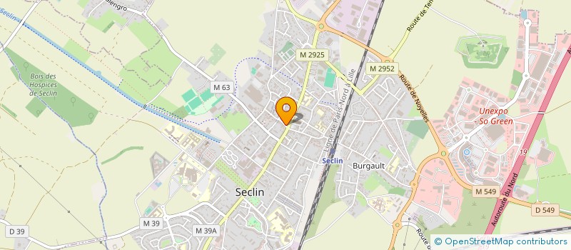 localisation de l'entreprise MONSIEUR PHILIPPE DAMIENS à SECLIN