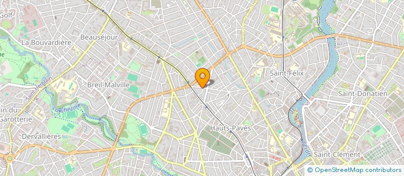 localisation de l'entreprise MONSIEUR PHILIPPE DAMIER à NANTES