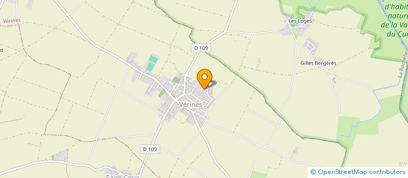 localisation de l'entreprise MONSIEUR PHILIPPE DANCHET  VERINES