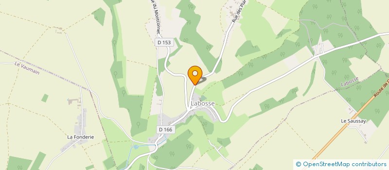 localisation de l'entreprise MONSIEUR PHILIPPE DANGOISSE  LABOSSE