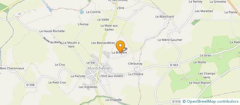 localisation de l'entreprise MONSIEUR PHILIPPE DANJOU à SAINT-LEGER-SUR-SARTHE
