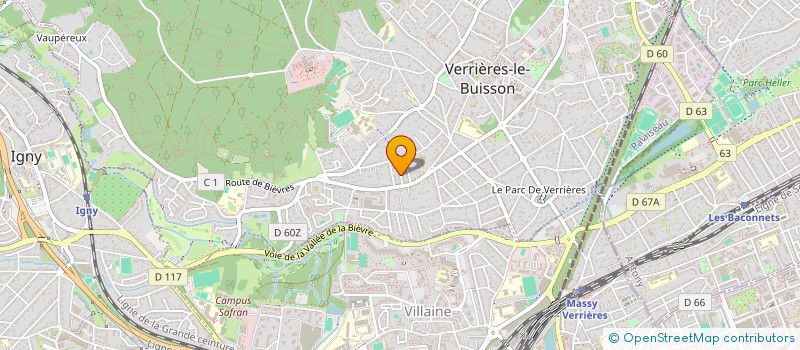 localisation de l'entreprise MONSIEUR PHILIPPE DANTON à VERRIERES-LE-BUISSON