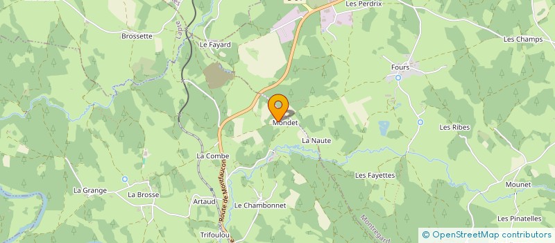 localisation de l'entreprise MONSIEUR PHILIPPE DANTONY à TENCE