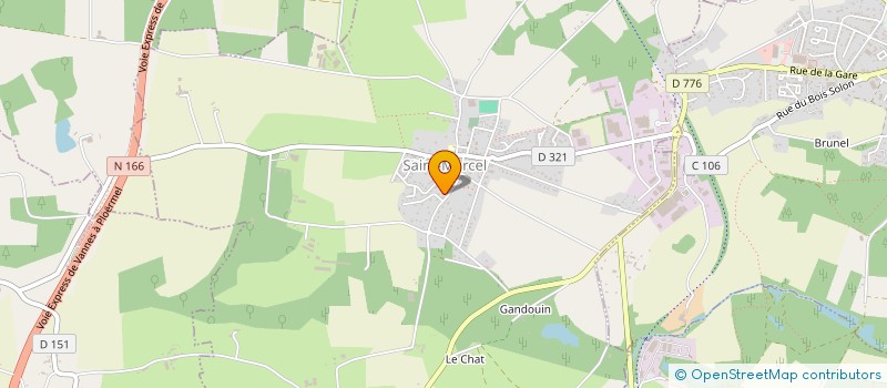 localisation de l'entreprise MONSIEUR PHILIPPE DANY  SAINT-MARCEL