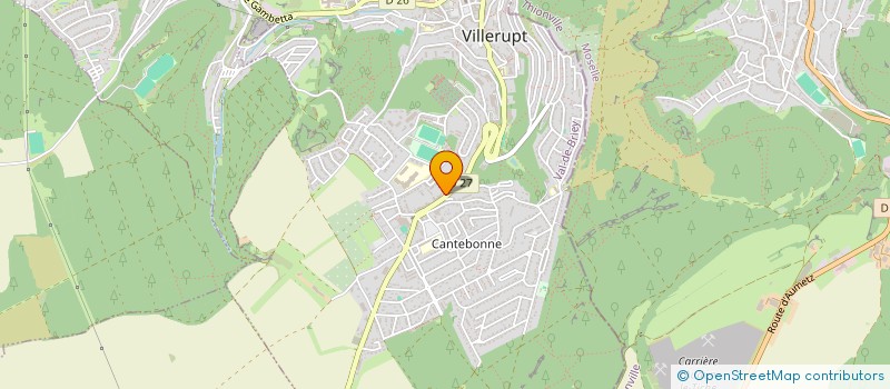 localisation de l'entreprise MONSIEUR PHILIPPE DANZI  VILLERUPT