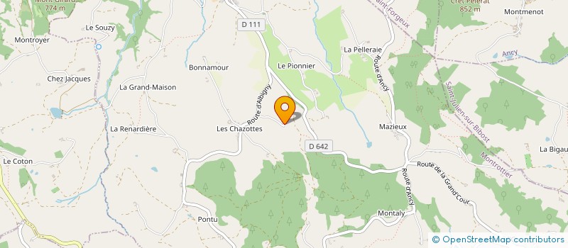 localisation de l'entreprise MONSIEUR PHILIPPE DARCEY à MONTROTTIER