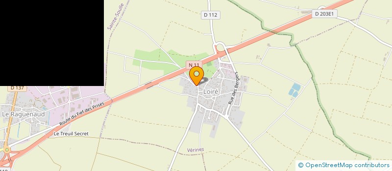 localisation de l'entreprise MONSIEUR PHILIPPE DARDEL  VERINES