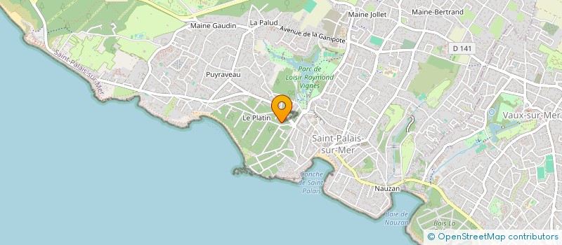 localisation de l'entreprise MONSIEUR PHILIPPE DARDILLAC  SAINT-PALAIS-SUR-MER