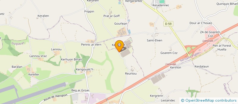 localisation de l'entreprise MONSIEUR PHILIPPE DARE à GUIPAVAS