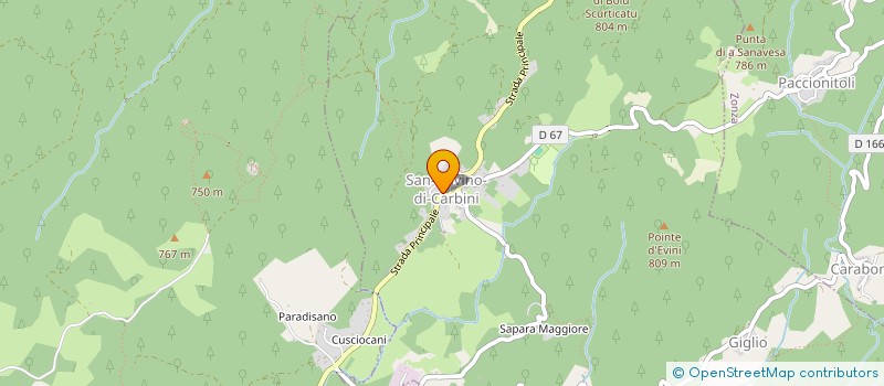 localisation de l'entreprise MONSIEUR PHILIPPE DARGENT  SAN-GAVINO-DI-CARBINI