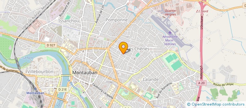 localisation de l'entreprise MONSIEUR PHILIPPE DARMAGNAC à MONTAUBAN