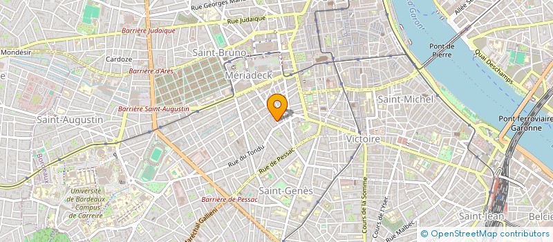 localisation de l'entreprise MONSIEUR PHILIPPE DARNAJOUX  BORDEAUX