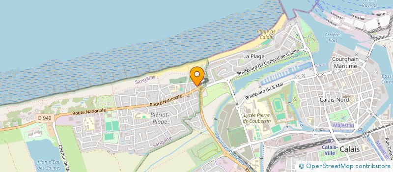 localisation de l'entreprise MONSIEUR PHILIPPE DARQUES  SANGATTE