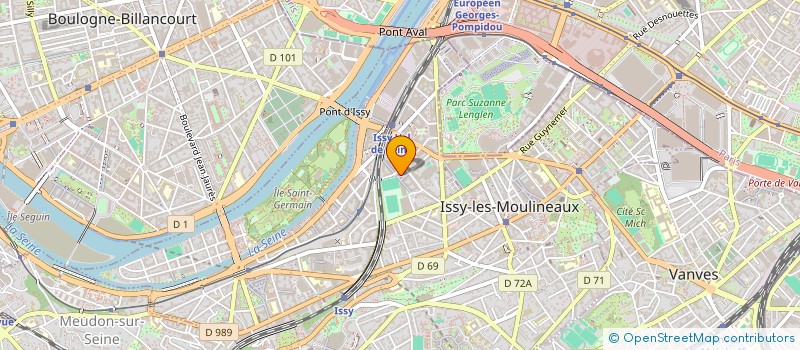 localisation de l'entreprise MONSIEUR PHILIPPE DARTINET à ISSY-LES-MOULINEAUX