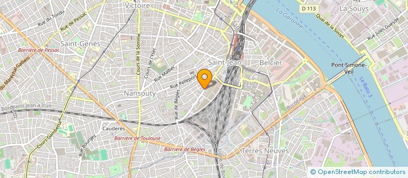 localisation de l'entreprise MONSIEUR PHILIPPE DASQUE  BORDEAUX