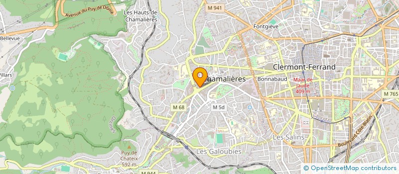 localisation de l'entreprise MONSIEUR PHILIPPE DAUMAIL à CHAMALIERES