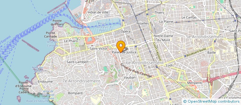 localisation de l'entreprise MONSIEUR PHILIPPE DAUMAS  MARSEILLE