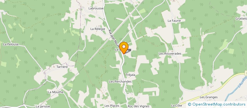 localisation de l'entreprise MONSIEUR PHILIPPE DAURAT à CUBJAC-AUVEZERE-VAL D'ANS