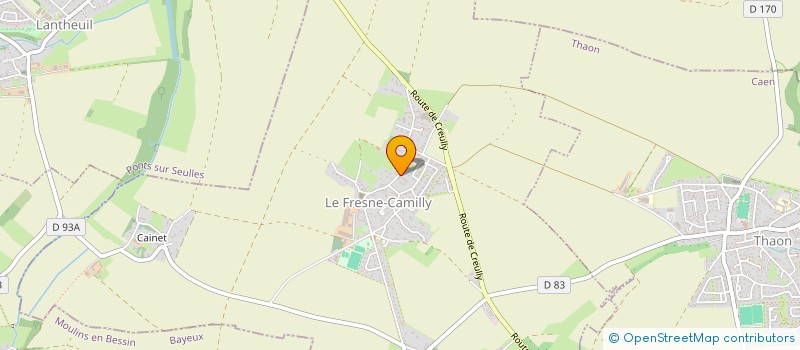 localisation de l'entreprise MONSIEUR PHILIPPE DAUTY  COLOMBIERS-SUR-SEULLES