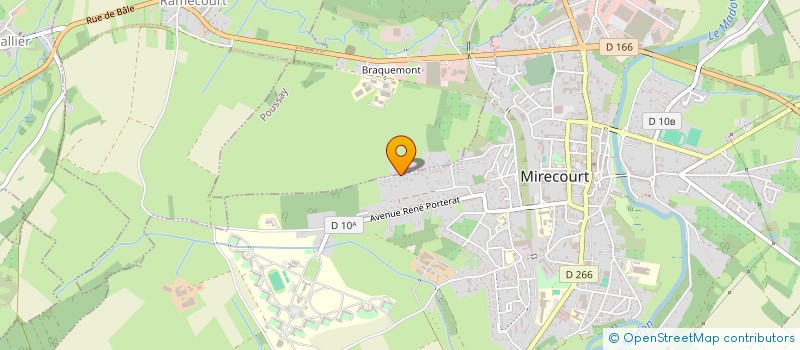 localisation de l'entreprise MONSIEUR PHILIPPE DAVAL  MIRECOURT