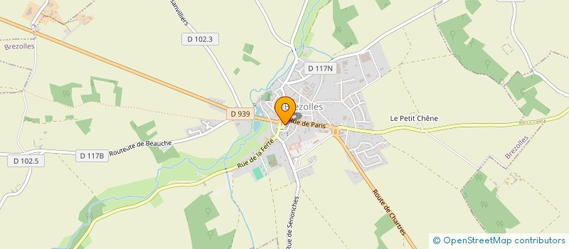localisation de l'entreprise MONSIEUR PHILIPPE DAVID à RUEIL-LA-GADELIERE
