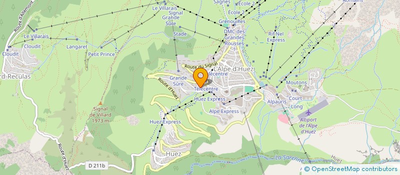 localisation de l'entreprise MONSIEUR PHILIPPE DAVID  HUEZ