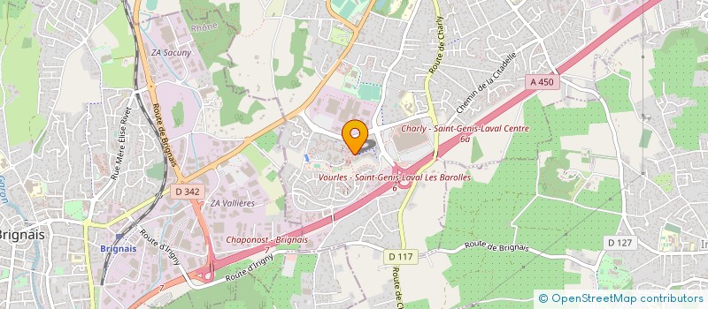 localisation de l'entreprise MONSIEUR PHILIPPE DAVID à SAINT-GENIS-LAVAL