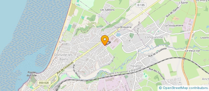 localisation de l'entreprise MONSIEUR PHILIPPE DAVID à DONVILLE-LES-BAINS