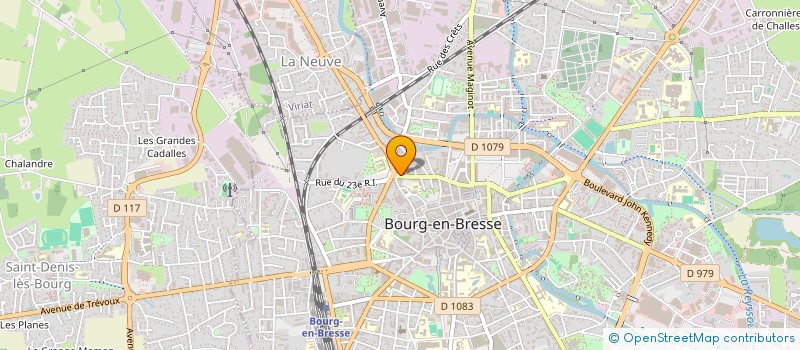 localisation de l'entreprise MONSIEUR PHILIPPE DAVID à BOURG-EN-BRESSE