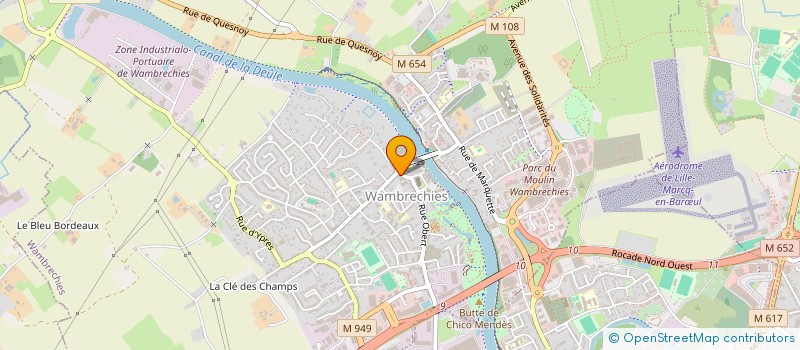 localisation de l'entreprise MONSIEUR PHILIPPE DE ANGELIS à WAMBRECHIES